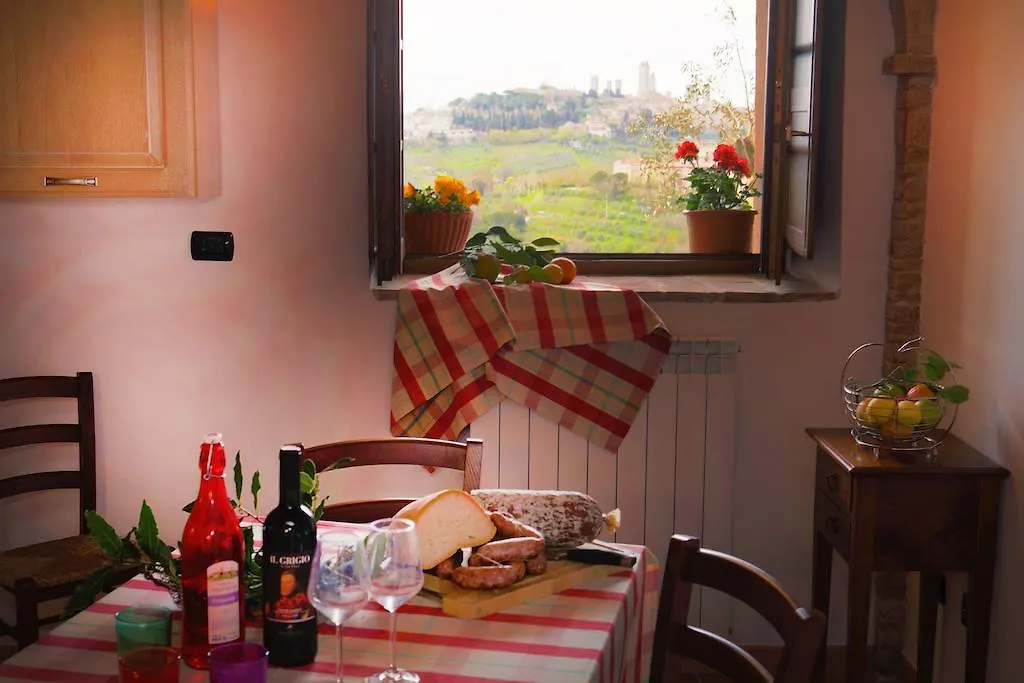 Antico Borgo De' Frati Apartman San Gimignano 0*,